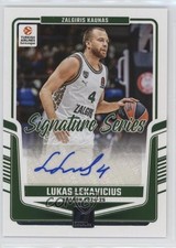 2024-25 Panini Donruss EuroLeague Signature Series Lukas Lekavicius Auto 1a07