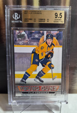 Filip Forsberg Young Guns Rookie card #451 2013-14 Upper Deck series 2. rookie card picture
