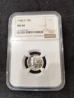 1940 S NGC MS66 Mercury Dime 10c US Mint Silver Coin