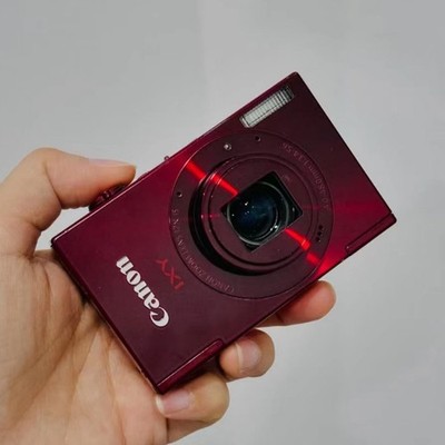 Canon PowerShot ELPH 520 HS/ IXUS 500 HS/ IXY 3 Digital Camera 10.1MP 12x Red