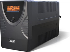 UPS Battery Backup 425VA/240W with LCD Surge Protector for Computer  Office