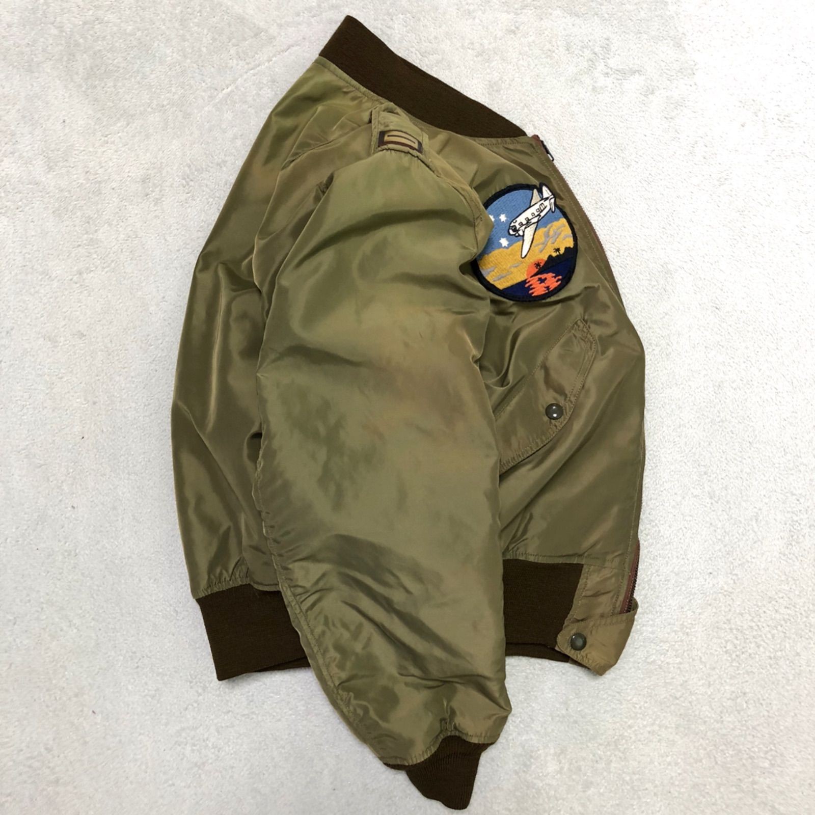 BUZZ RICKSON'S L-2 Flight Jacket M-code Patch 38 … - image 2
