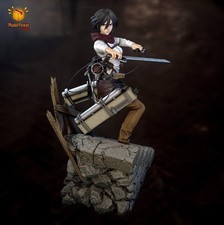 MP-Studio Attack on Titan Mikasa 3D Maneuver Resin Garage Kit Figure 32cm