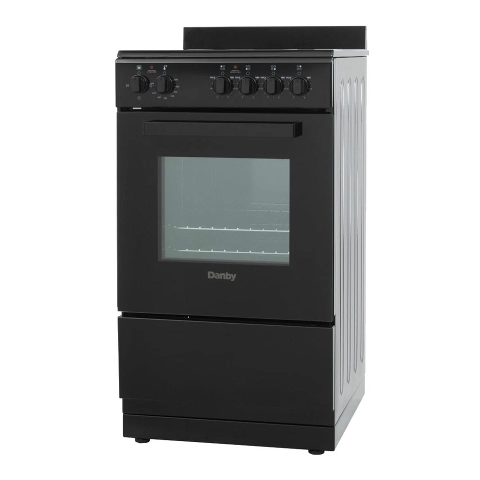 Danby DER20V1B 20" Amplia Gama Eléctrica Independiente - Negro Foto 3 de 4