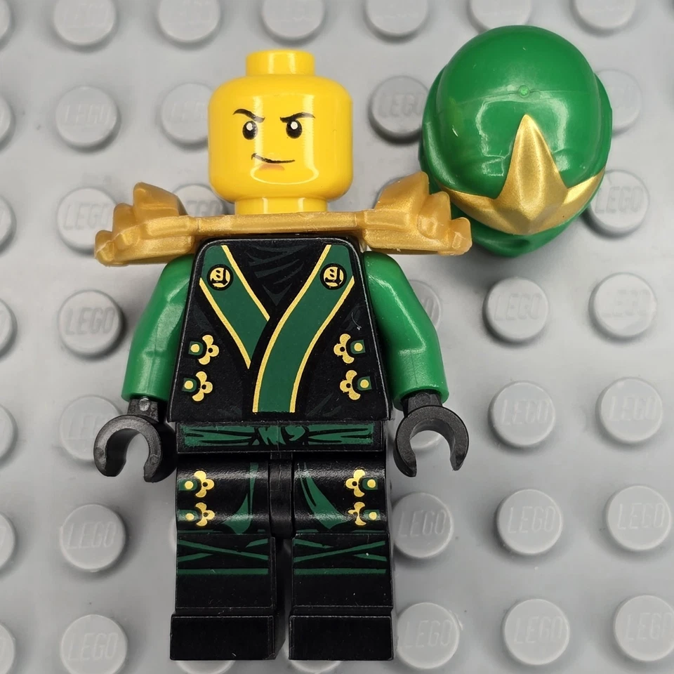 Lego Ninjago Minifigure NJO0070 Lloyd The Final Battle Green Ninja ZX - Image 2 of 4