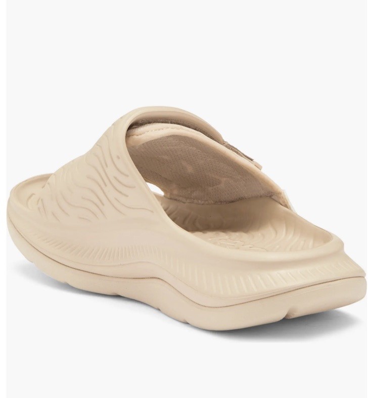 Men Hoka Ora Luxe Slide Sandal Shifting Sand / Dune FL1122J | eBay