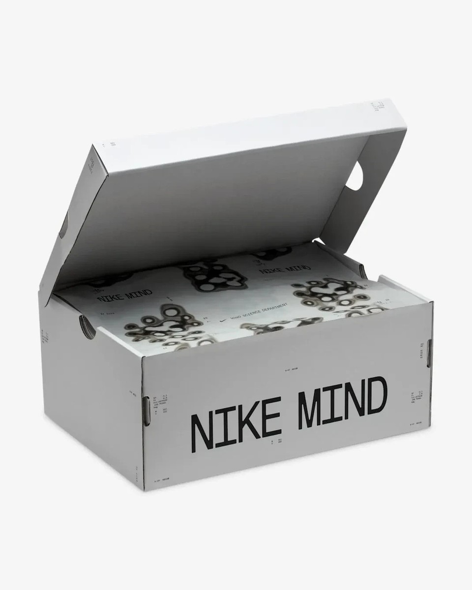 Nike MIND 001 Box Label - Black/White Nike Mind 001 White size 12 $250 or BO brand new in the box main image 4