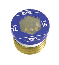 Bussmann 15 amps Time Delay Plug Fuse 3 pc 5PK