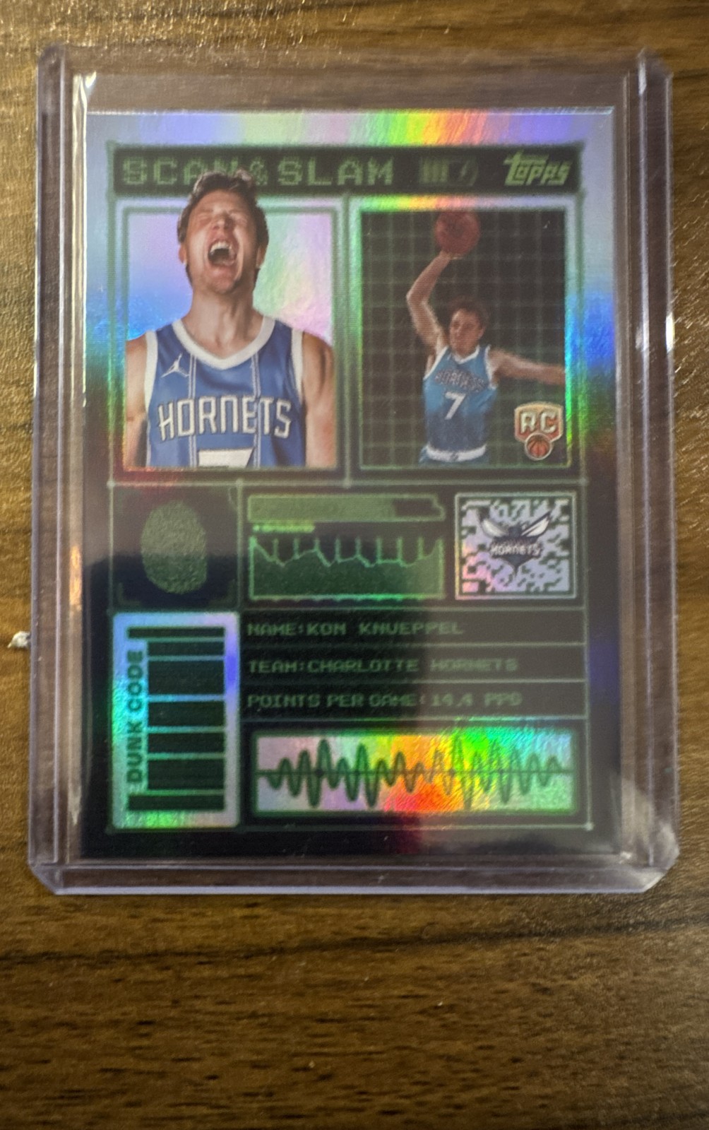 2025-26 Topps - Scan and Slam Kon Knueppel #SS-29 (RC)