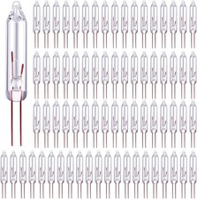 500 PCS- 2.5 Volt Mini Christmas Tree Replacement Light Bulbs Clear 0.42 Watt