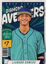 Leandro Romero, Mariners, 2026 Onyx Vintage Baseball 