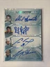 Leaf Ultimate Signatures Hockey Esposito Bourque Neely Cheevers Auto /4 Bruins
