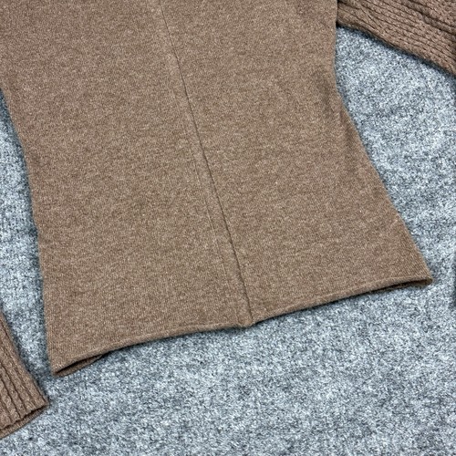 The Row Pullover Damen XS braun gerippt V-Ausschnitt Kaschmir hergestellt in den USA LESEN kleinere Mängel - Bild 5 von 20