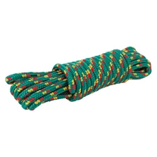 3/8" D x 25' L Multi-Color Polypropylene Double Braid Multi-Purpose Line