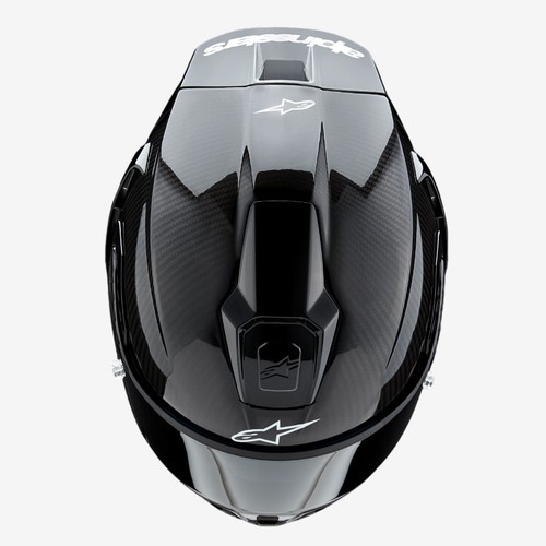 Casco Moto Integrale Alpinestars Supertech R10 Solid Black Lucido 82001241902 - Imagen 6 de 10