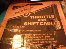 Quicksilver 34555A18 850716A18 Throttle/Shift Control Cable Assembly 18FT.OEM BR