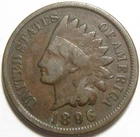 1896 Indian Head Cent - #11444-32