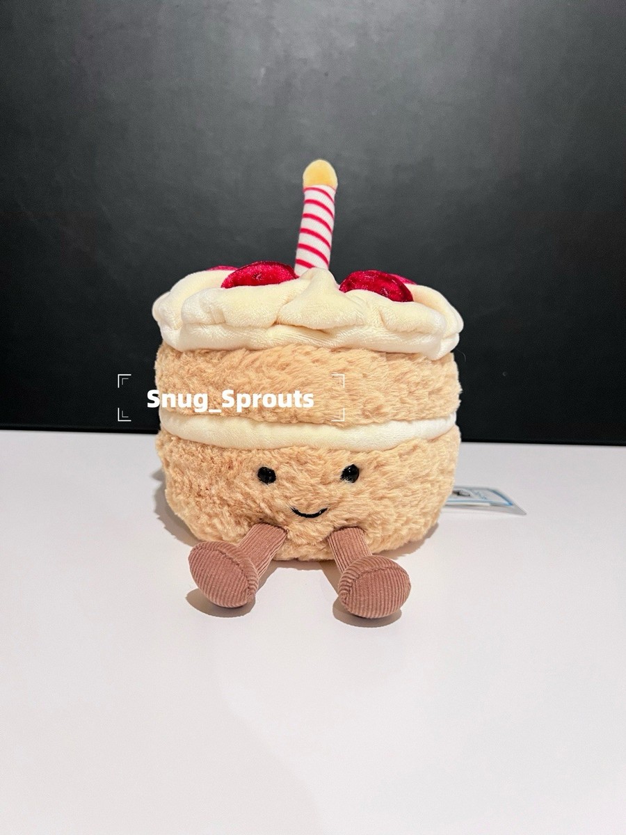 AUTHENTIC‼️NWT Jellycat Amuseables Birthday Cake gift -FAST SHIP