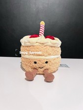 AUTHENTIC NWT Jellycat Amuseables Birthday Cake gift -FAST SHIP