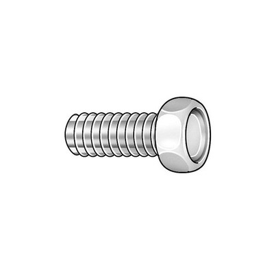 GRAINGER APPROVED 575676-PG MS,#8-32,Zinc Plated,1 1/2''L,100PK 2EY50