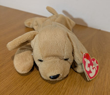 Ty Beanie Babies, Fetch the Golden Retriever Dog, 4 February 1997 