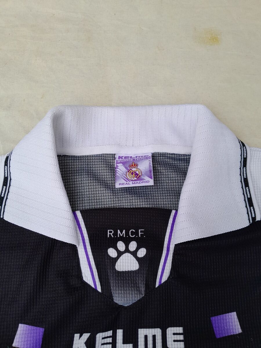 Vintage REAL MADRID CF 1997 98 3rd Football Shirt Mens Extra Vintage REAL MADRID CF 1997 98 3rd Football Shirt Mens Extra