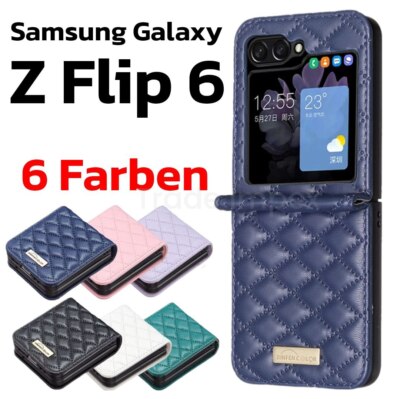 Hülle für Samsung Galaxy Z Flip6 5 G Handy Flip 6 Kamera Schutz Case Cover