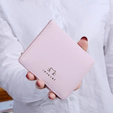 Womens Mini Wallet Short Cute Bifold Purse Card Holder Case Money Bag US