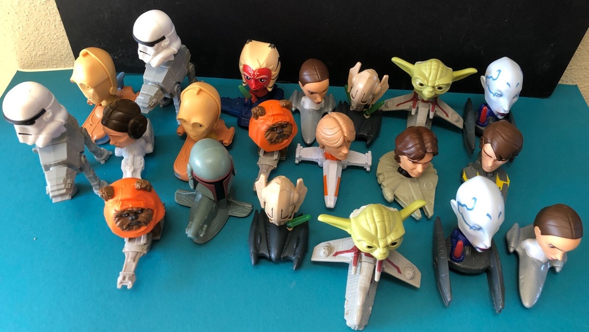 Mcdonalds 2008 Star Wars Juguetes Mcdonalds Star Wars The