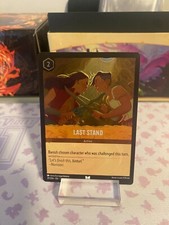 Cold Foil Last Stand 29/204 Uncommon Rise of the Floodborn Disney Lorcana TCG