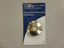 ILCO 211-03-51 BRASS 2 1/4" DOOR LOCK ROSETTE PAIR(2)
