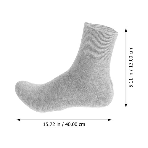 3 Count Sock Pure Cotton Man Cracked Heel Socks Cosmetic Moisturizing - Picture 8 of 12