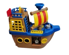 Kidoozie Rockin Pirate Ship Playset Interactive Push Along Toy With Sound 