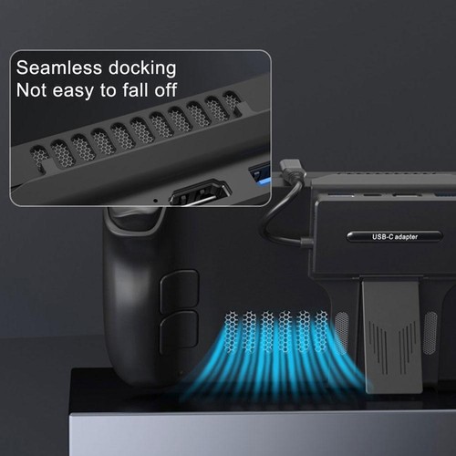 For SteamDeck Docking Station Steam Deck Converter USB Bracket HUB N5P6 - Afbeelding 6 van 11