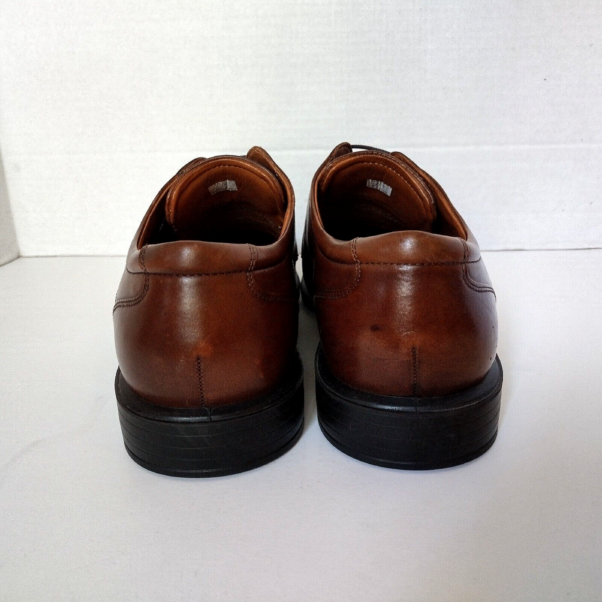 Ecco Derby Shoes Men EUR 47 US 13/13.5 EW Perforated Vamp  display picture 1