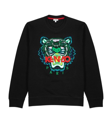 felpa kenzo blu e gialla