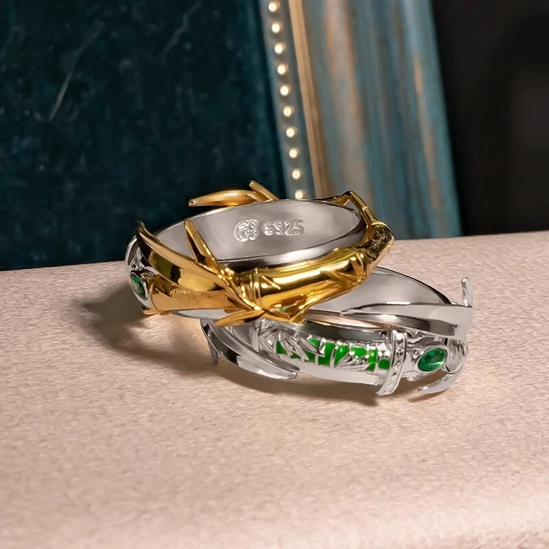 Anillo Han Li A Record Of A Mortal S Journey To Jewelry plata 925S regalo de Navidad Foto 2 de 4