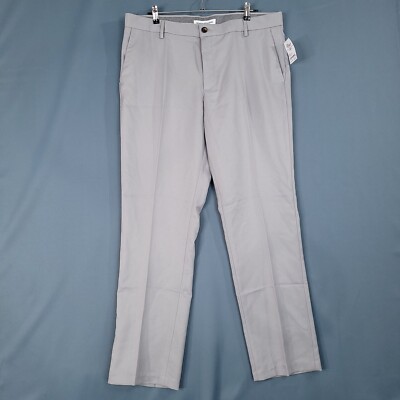 Amazon Essentials Men's Casual Pants Slim Straight Gray Size 38 x 32