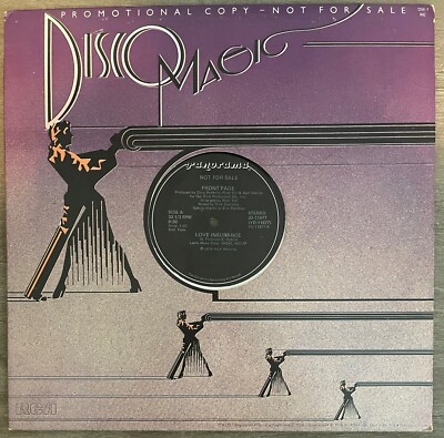 FRONT PAGE & Sharon Redd ~ Love Insurance 1979 12'' DISCO PROMO SINGLE MINT