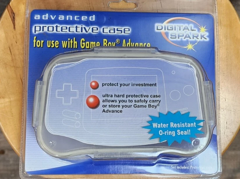 GBA Gameboy Advance DIGITAL SPARK PROTECTIVE CASE CLEAR eBay