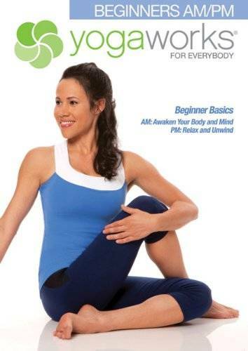 YogaWorks for Everybody: Beginners AM/PM - DVD - VERY GOOD