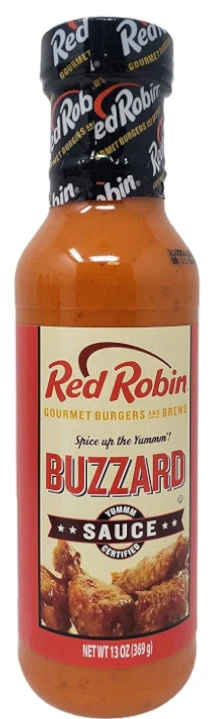 Red robin buzzard sauce deals