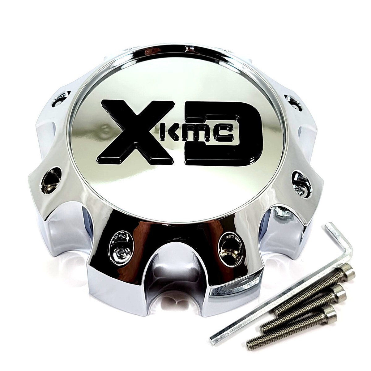 chic✩.*˚ XD Series Chrome Wheel Center Cap for 8L XD831 Chopstix