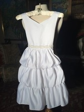 wedding Party Dressy Dress New flower girls 12 New Tiered Sweet Adorable Bubble