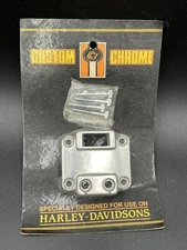 CUSTOM CHROME HARLEY DAVIDSON HANDLE BAR CONTROL SWITCH HOUSING