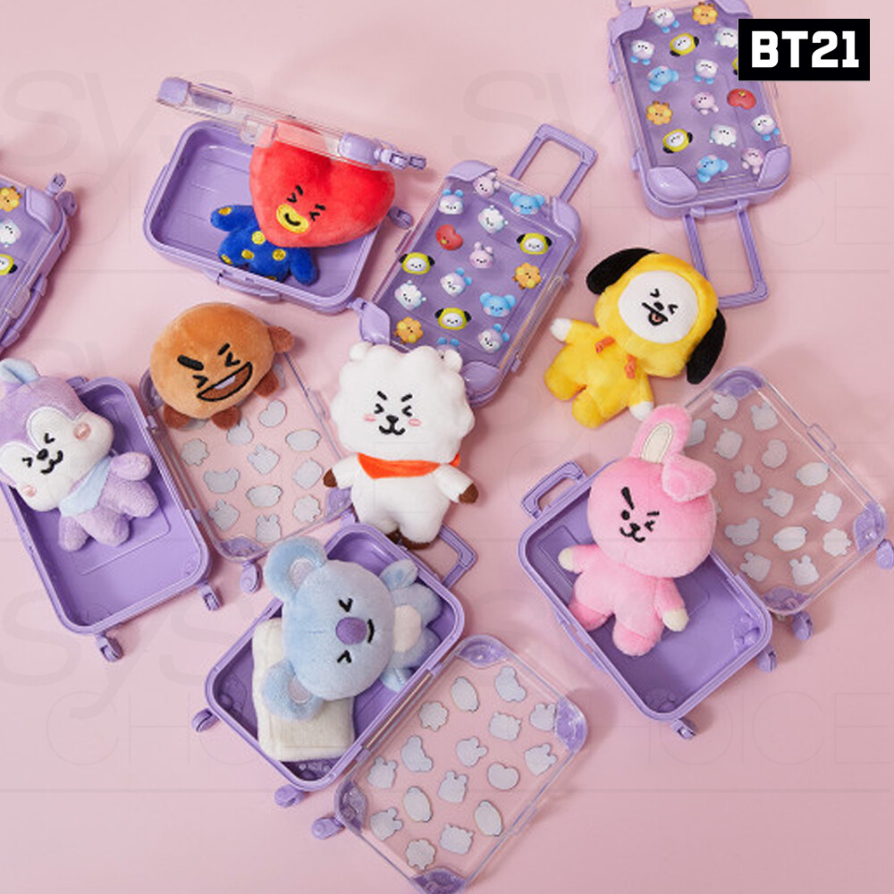 K-POPアイドル BTS ぬいぐるみ・グッズセット BTS BT21 Official Authentic Goods BIG & TINY Mini Carrier Plush +