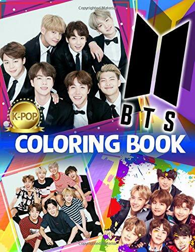 Download BTS Awesome Coloring Book With Stress Relief Paperback - August 22 2020 for sale online | eBay