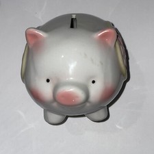 Baby's First Piggy Bank - Ceramic Porcelain Pig