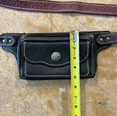 NWOT Handmade, Custom, Genuine Leather, Belt Bag, Western  display picture 1