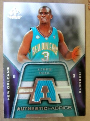 CHRIS PAUL 2007-08 SP GAME USED EDITION AUTHENTIC FABRICS!HORNETS GOAT HOF